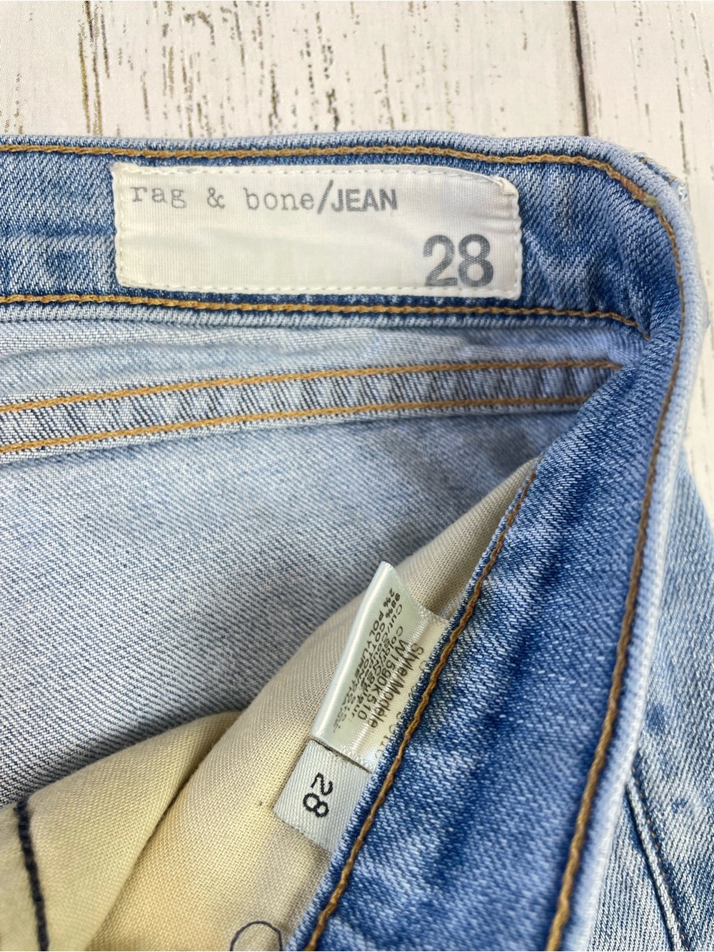 Rag & Bone “The Dre” Boyfriend Jeans *Sunset Wash - Picture 10 of 16